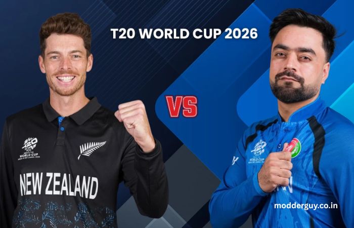 AFG vs NZ Cricket Scorecard & H2H, ICC T20 Match 4 – 2026