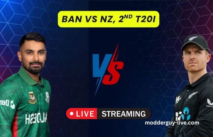 Bangladesh vs New Zealand 2nd T20 Match – Live Cricket Streaming free