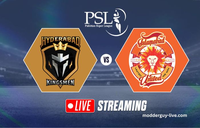 ISLU vs HHK PSL Match 43 – Live Cricket Streaming free