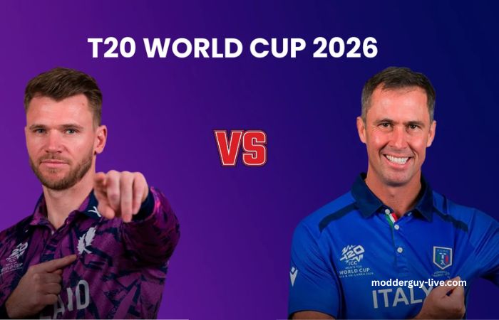 SCO vs ITA Cricket Scorecard & H2H, ICC T20 Match 7 – 2026