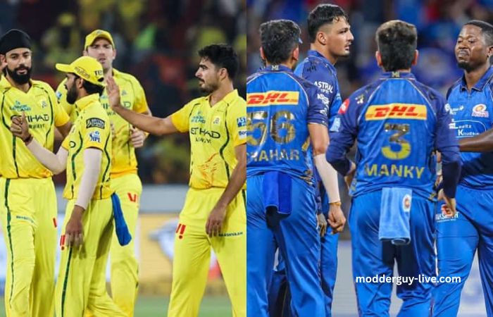 MI vs CSK Cricket Scorecard & H2H, Match 44 – IPL 2026
