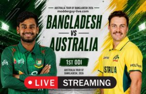 Australia vs Bangladesh 1st ODI Match - Live Cricket Streaming free online