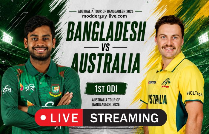 Australia vs Bangladesh 1st ODI Match - Live Cricket Streaming free online