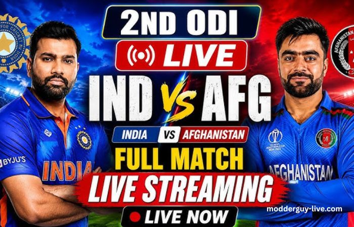 India vs Afghanistan 2nd ODI Match - Live Cricket Streaming free online