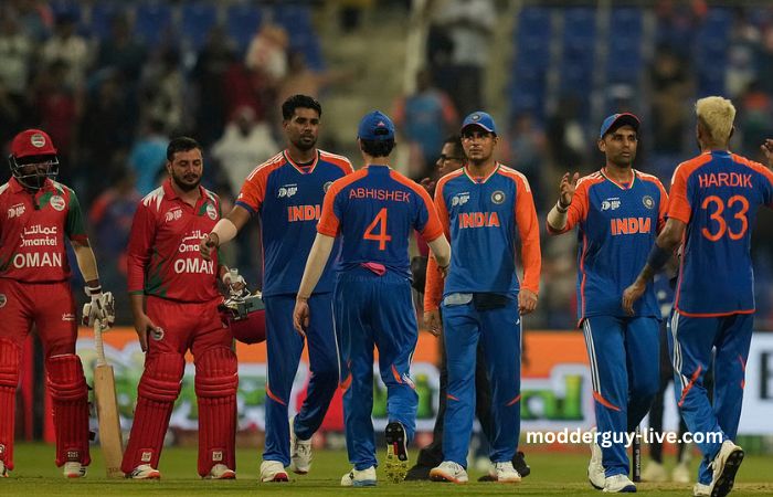 IND Vs OMA Cricket Scorecard & H2H, Match 12 - Asia Cup 2025