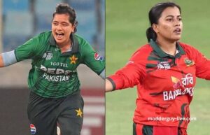 PAK-W Vs BAN-W 3rd place play-off Match Scorecard & H2H
