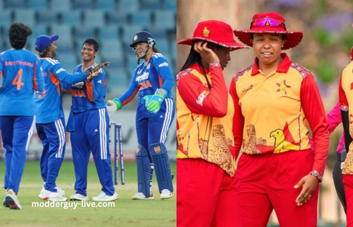 ZIM-W Vs IND-W 1st T20I Match Scorecard & H2H - 2026